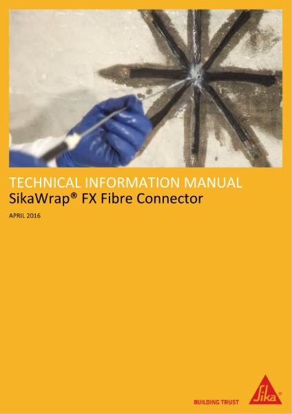 Technical Information Manual - SikaWrap® FX Fibre Connector