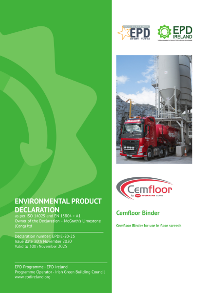 Environmental Product Declaration