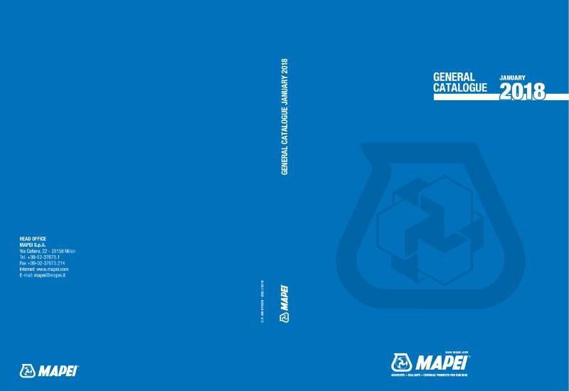 Mapei UK Ltd 2018 Catalogue