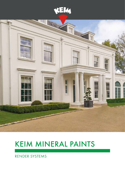 Keim Mineral Paints - Render Brochure