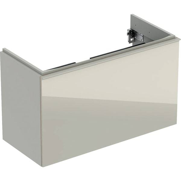Acanto Cabinet for Washbasin, with One Drawer and One Internal Drawer, Small Projection, with Trap
