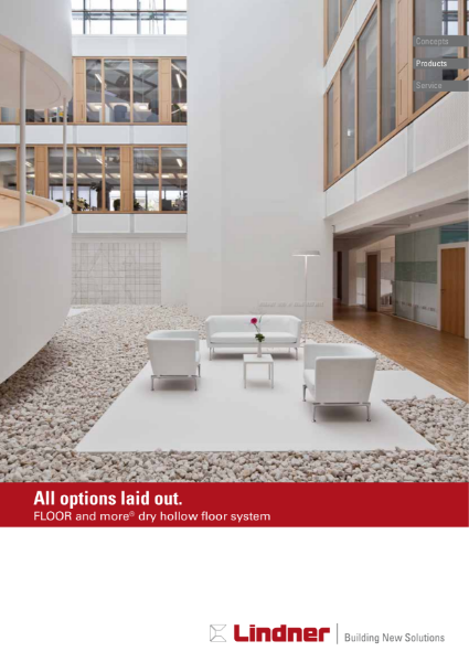 FLOOR and more® dry hollow floor system