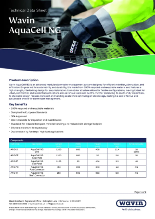 Wavin AquaCell NG