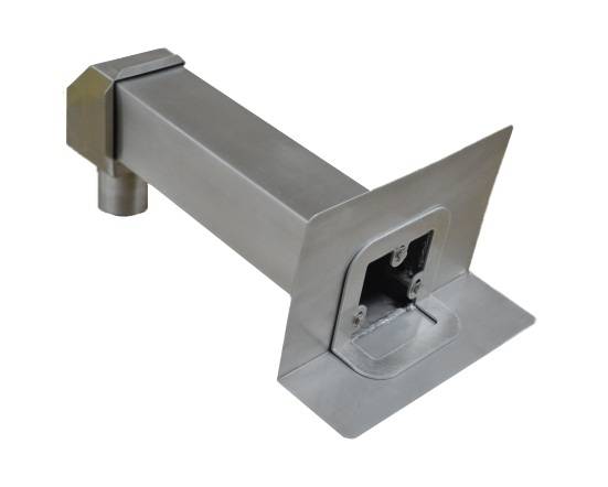 CLAMP-TITE ALUMINUM BOX SCUPPER