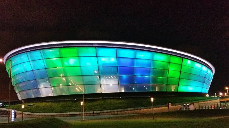 The SSE Hydro, Glasgow. Fire Curtains and Smoke Curtains