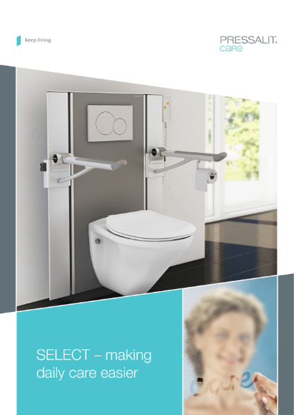 Pressalit Select wash basins and toilets