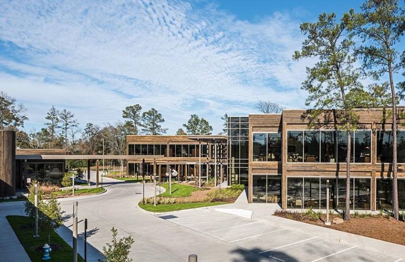 Accoya cladding at Geosouthern Energy’s corporate headquarters