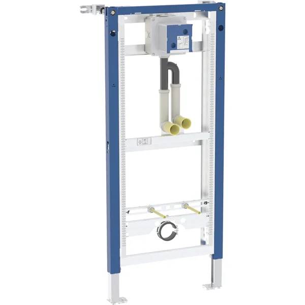 Geberit Duofix element for urinal, 130 cm, universal, with pipe interrupter - Duofix installation element
