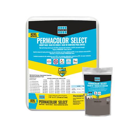 PERMACOLOR® Select Grout - High Performing Sanded Cement Grout 