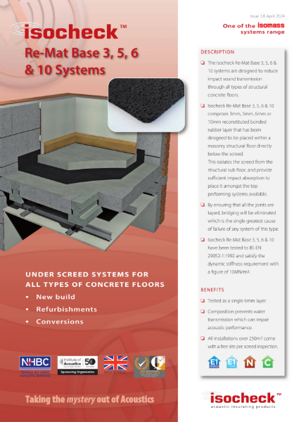 Isocheck ReMat Base - Data Sheet v3.8