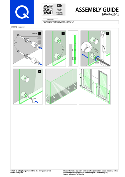 Easy Glass Adapter - fascia mount HR_EU_Manual