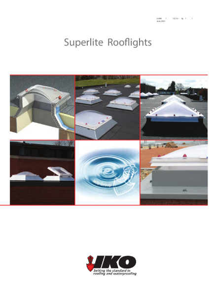 IKO Superlite Modular Rooflights