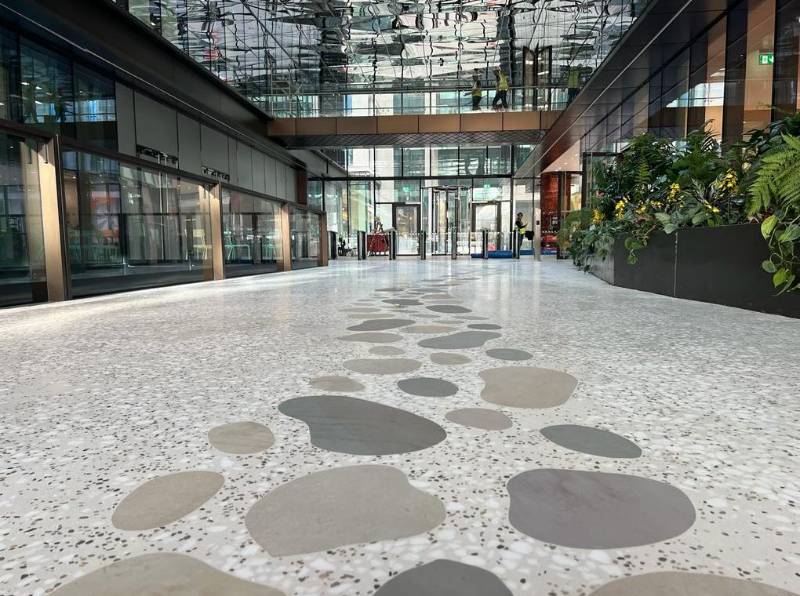 Stone Seal Terrazzo | Seamless High Performance Architectural Topping