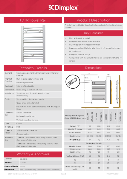 TDTR Towel Rail