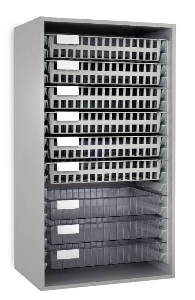 Bench Wall Mounted Cabinets  - HTM compliant fitted furniture