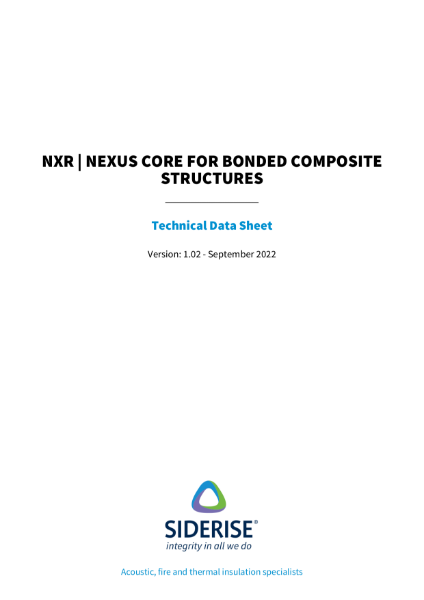 Nexus Core for bonded composite structures – Technical Data v1.02