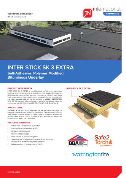 TNi INTER-STICK SK 3 EXTRA - Datasheet