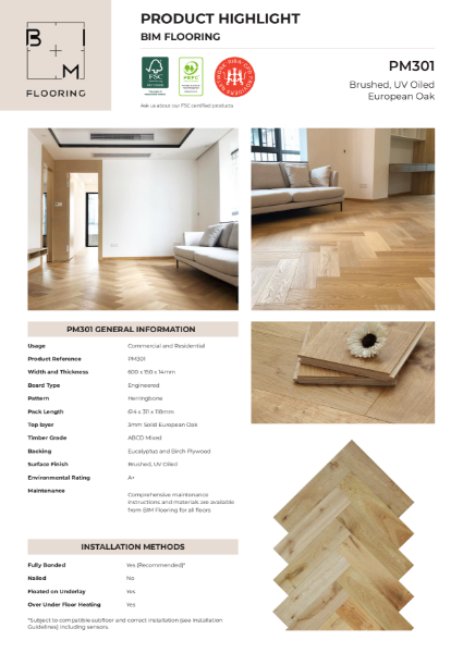 Product Highlight - Herringbone PM301