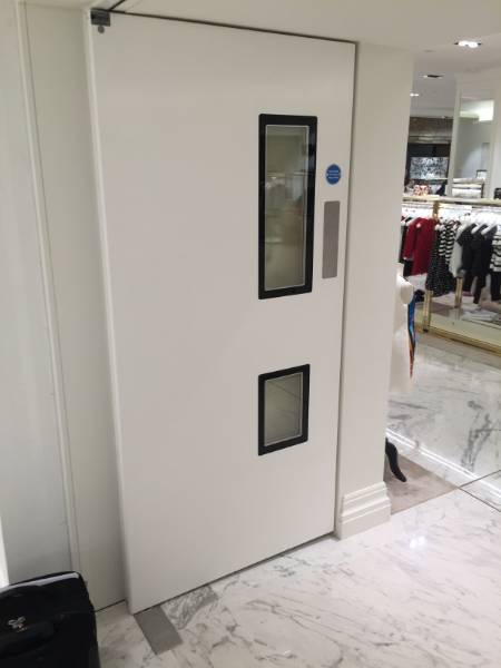 Retail Hinged Single Door