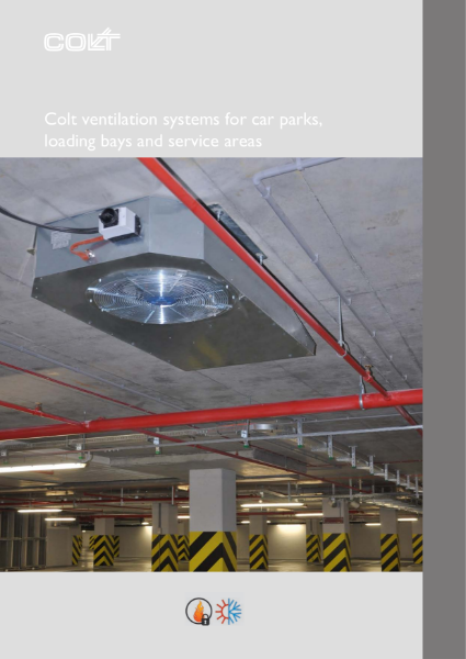 Ventilation systems for car parks and service areas