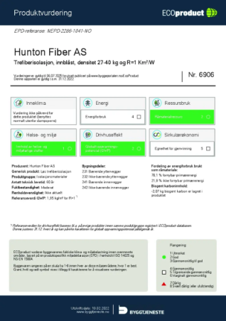 Environmental documentation