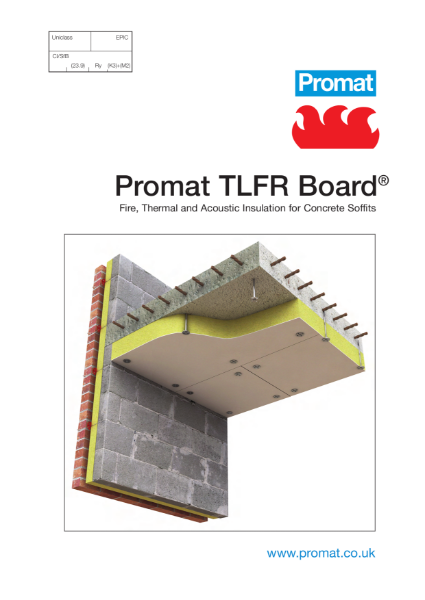 Promat TLFR Board® - 3 hours fire protection