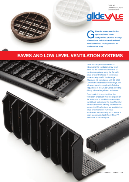 Glidevale Protect Eaves and Low Level Ventilation Systems