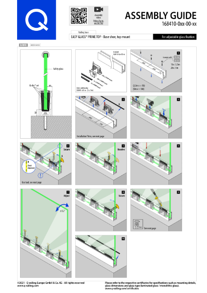 Easy Glass Prime Top - top mount_EU_Manual