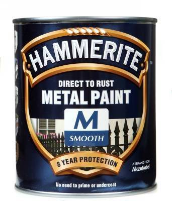 Hammerite Direct to Rust Metal Paint Smooth Finish