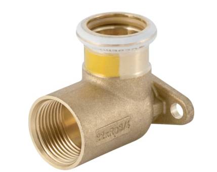 Geberit Mapress Copper Elbow Tap Connector 90° (Gas)