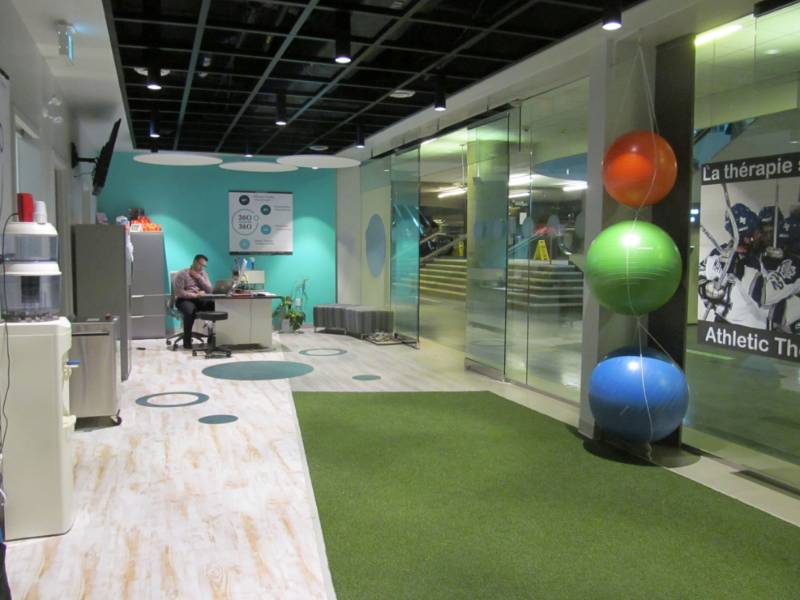 Polyflor flooring chosen for Ottawa physio clinic