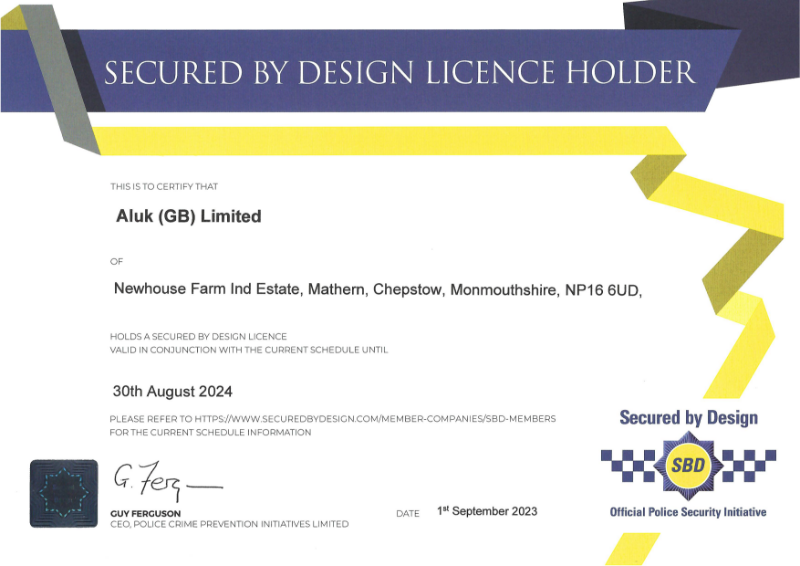 Secured By Design License