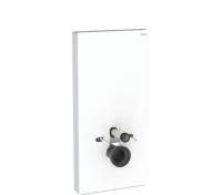 Geberit Monolith sanitary module for wall-hung WC, 101 cm, front cladding made of glass