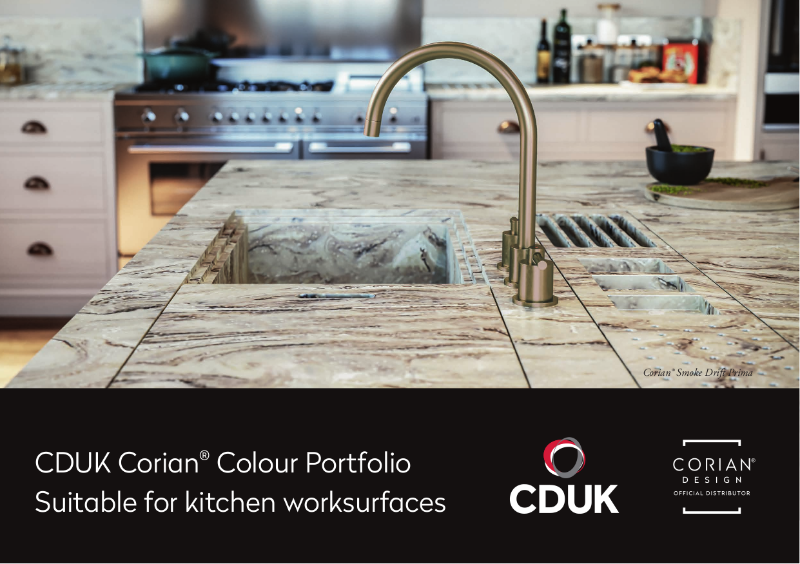 CDUK Corian® Kitchen Colour Portfolio