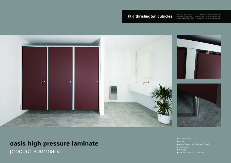 Oasis HPL-Product Summary-Thrislington