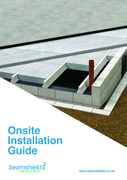SPRINGVALE BEAMSHIELD TOP SHEET INFILL ONSITE INSTALLATION GUIDE