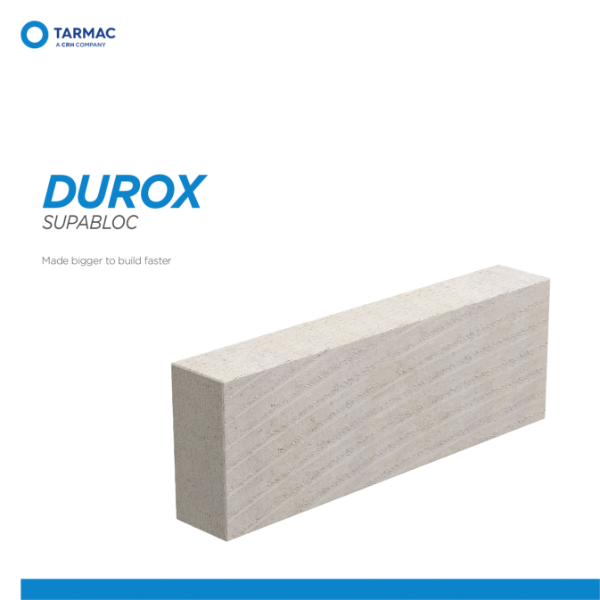 Durox Supabloc - Aircrete Blocks Product Guide