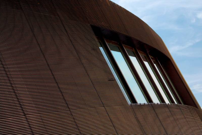 The Roundhouse - Flat roof - Facade - Floor