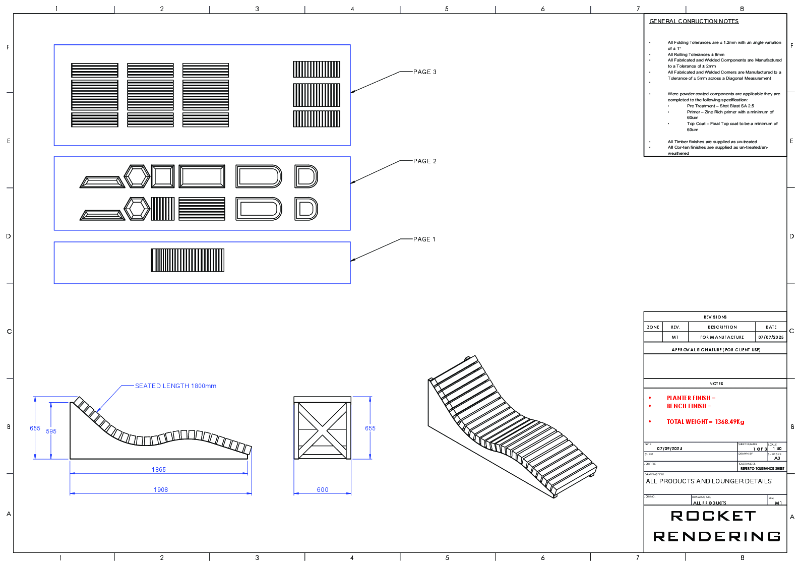 OMBER Technical Drawing