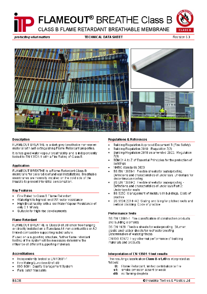 FlameOUT Breathe TDS R6-3