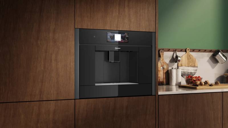 NEFF Compact 45cm Coffee Machine Grey Trim