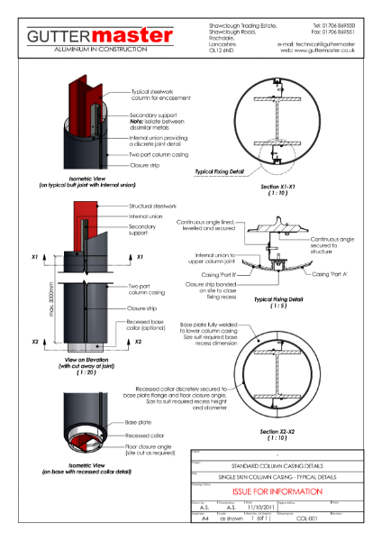 Column Casing Detail