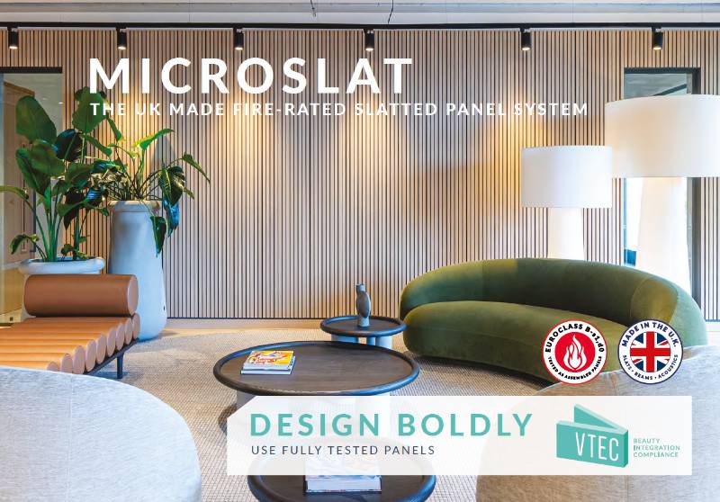 MicroSlat - Fire Rated Wall & Ceiling Panels - Specification Guide