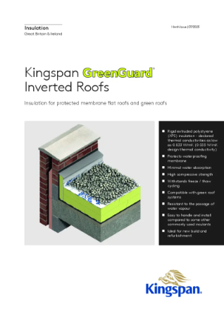 Kingspan GreenGuard brochure (Inverted Roofs)