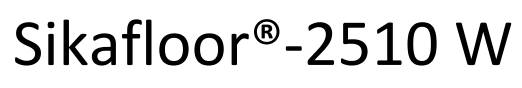 Sikafloor®-2510 W - Water-Based Epoxy Coating