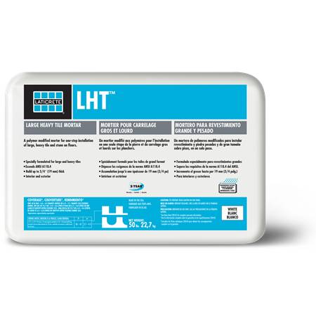 LHT™ - Polymer Modified LHT Adhesive Mortar 