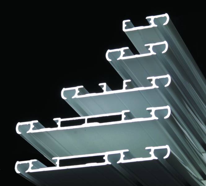Series 2900, multi-channel curtain track