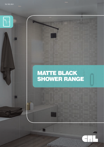 Matte Black Shower Range
