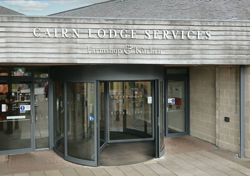 Cairn Lodge Services Revolving Door