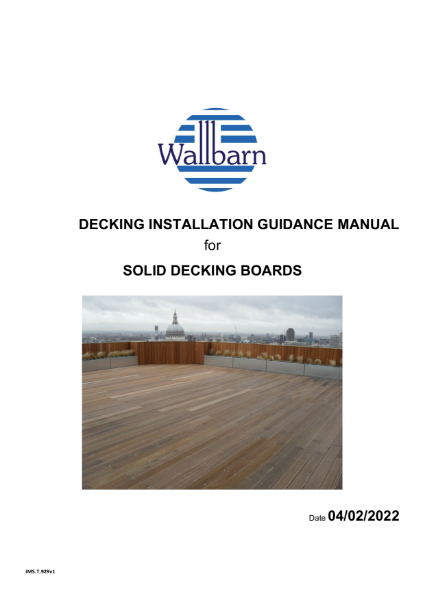 Decking Installation Guide